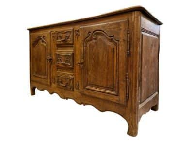 French Provincial Oak Enfilade Antique Furniture 4