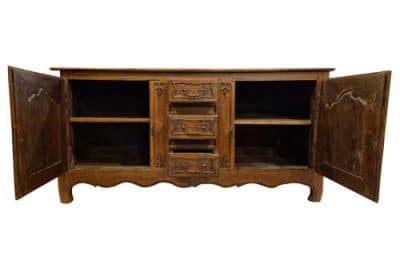 French Provincial Oak Enfilade Antique Furniture 6