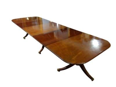 George III Cuban Mahogany Dining Table