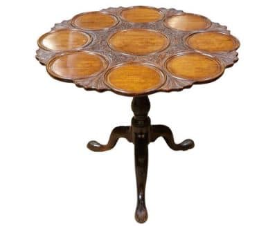 George III Mahogany Supper Table - Image 4