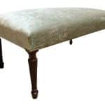 Large Georgian Stool Antique Furniture