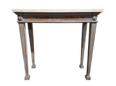 Marble Top Console Table