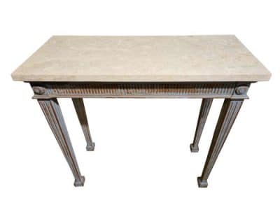 Marble Top Console Table Antique Furniture 4