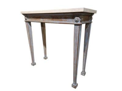Marble Top Console Table Antique Furniture 5