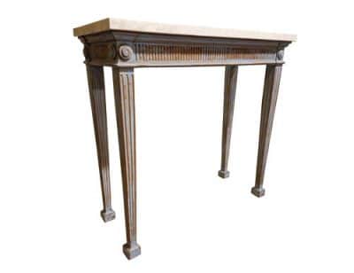 Marble Top Console Table Antique Furniture 6