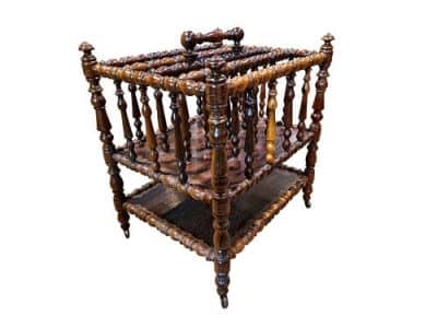 Rosewood Bobbin Turned Canterbury - Image 2