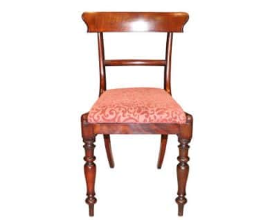 Set of 6 William IV Dining Chairs Antique Chairs 5