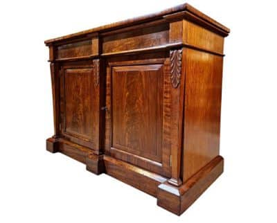 Victorian Flame Mahogany Chiffonier Antique Furniture 5