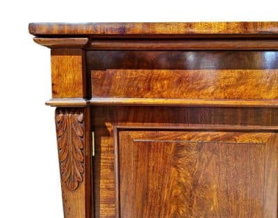 Victorian Flame Mahogany Chiffonier Antique Furniture 6