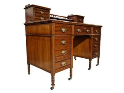 Victorian Walnut Writing Table - Image 2