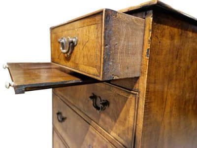 Walnut Cross Banded Chest - Image 3