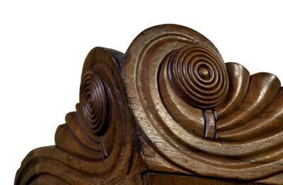 18thC Burr & Figured Walnut Escretoire - Image 10