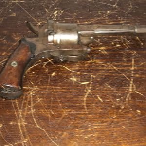 Pin Fire Revolver Double action Antique Guns