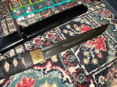 Japanese Tanto knife 18th century Antique Knives 4