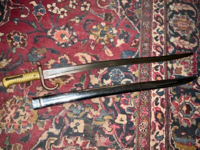 Bayonet French Franco-Prussian war Victorian Antique Swords 5
