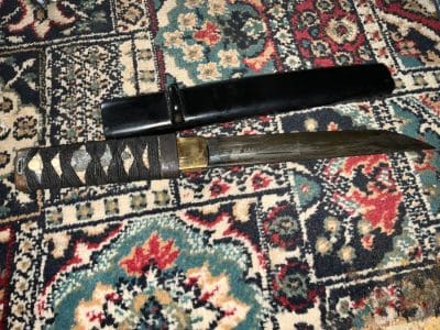 Japanese Tanto knife 18th century Antique Knives 6