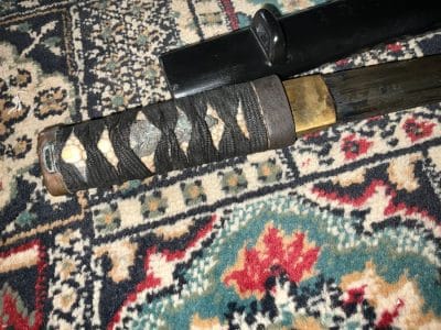 Japanese Tanto knife 18th century Antique Knives 7