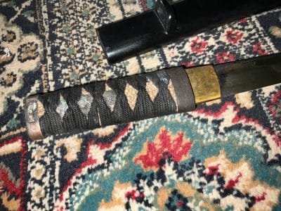 Japanese Tanto knife 18th century Antique Knives 8