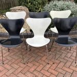 Arne Jacobsen for Fritz Hansen 1960s Chairs Arne Jacobsen Antique Chairs