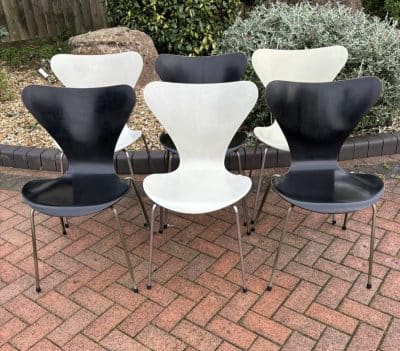 Arne Jacobsen for Fritz Hansen 1960s Chairs