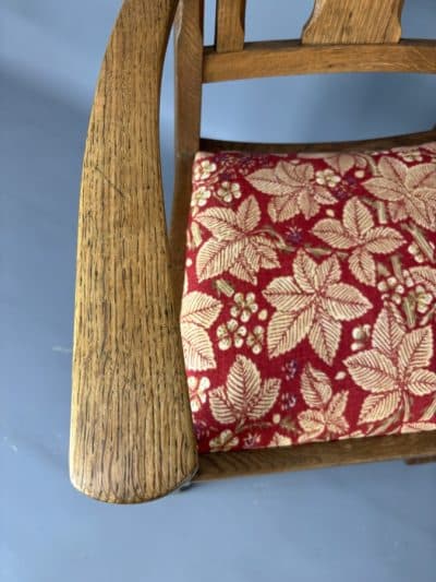 Cotswold School Oak Desk Chair - Image 5