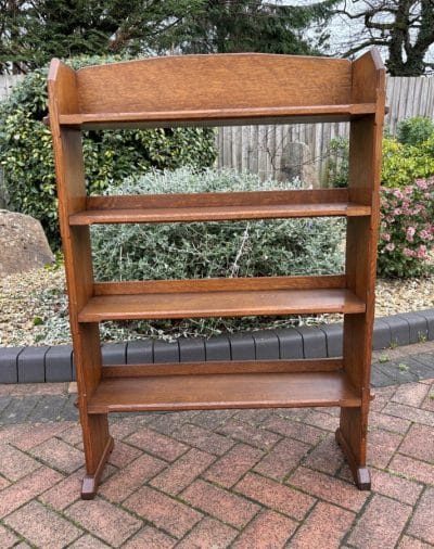 Arts & Crafts Oak Bookcase by Brynmawr Furniture bookcase Antique Bookcases 3