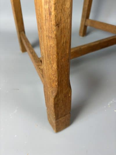 Cotswold School Oak Desk Chair cotswold school Antique Chairs 5