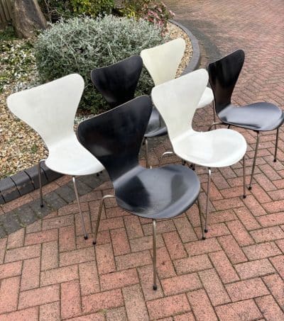 Arne Jacobsen for Fritz Hansen 1960s Chairs Arne Jacobsen Antique Chairs 5