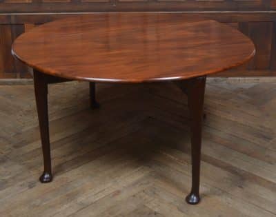 Georgian Mahogany Drop Leaf Table SAI3220 Antique Furniture 4