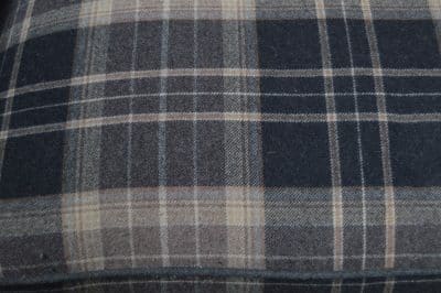 French Walnut Tartan Armchair SAI3255 - Image 7