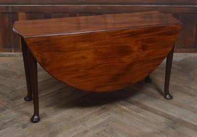 Georgian Mahogany Drop Leaf Table SAI3220 Antique Furniture 7