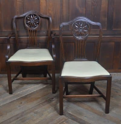 Edwardian Set Of 8 Dining Chairs SAI3233 Antique Chairs 15