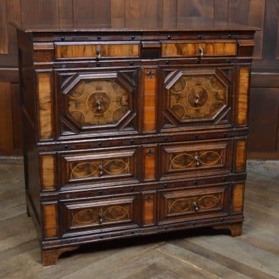 Carolean Style Oak Chest Of Drawers SAI3169 - Image 2
