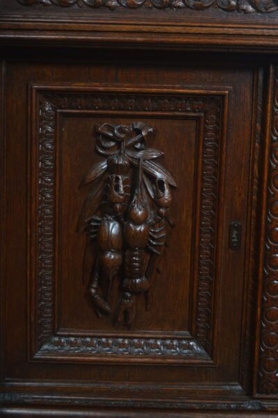 Continental Oak Mirror Back Sideboard SAI3254 - Image 34