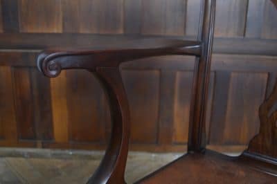 Set Of 8 Edwardian Chippendale Style Dining Chairs SAI3238 Antique Chairs 4