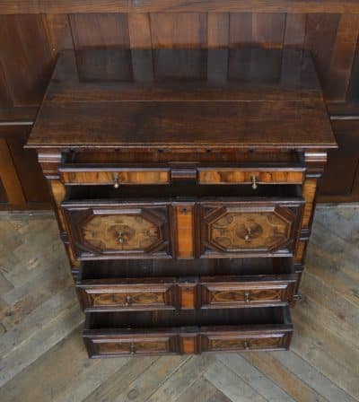 Carolean Style Oak Chest Of Drawers SAI3169 - Image 12