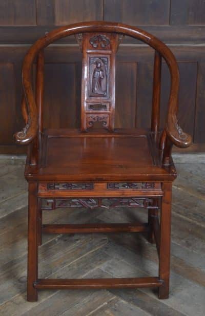 Chinese Lacquered Arm Chair SAI3241 - Image 10