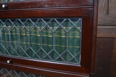 Edwardian Mahogany Sectional Bookcase SAI3272 Antique Bookcases 9