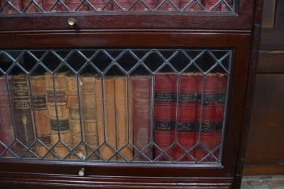 Edwardian Mahogany Sectional Bookcase SAI3272 Antique Bookcases 7