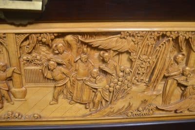 Chinese Camphor Wood Carved Storage /blanket Box SAI3263 - Image 14