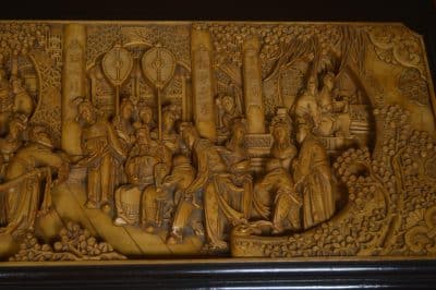 Chinese Camphor Wood Carved Storage /blanket Box SAI3263 Antique Coffers 11
