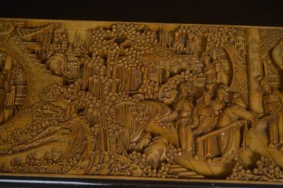 Chinese Camphor Wood Carved Storage /blanket Box SAI3263 - Image 6