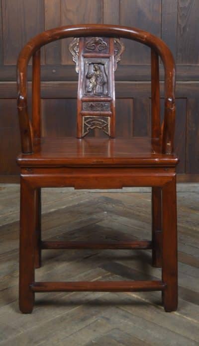 Chinese Lacquered Arm Chair SAI3242 - Image 7