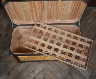 Chinese Camphor Wood Carved Storage /blanket Box SAI3263 - Image 20
