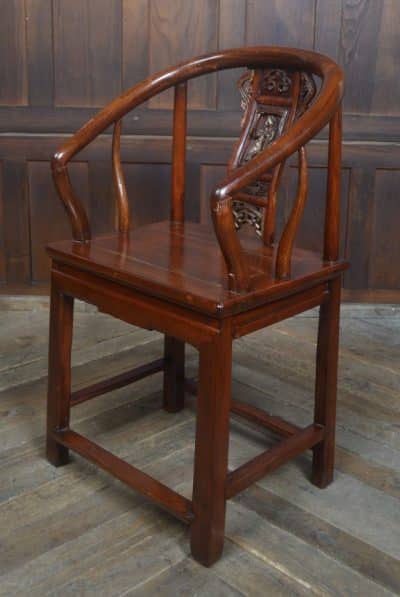Chinese Lacquered Arm Chair SAI3242 Antique Chairs 4