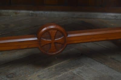 Pine Gothic/ Church Hall Table SAI3244 - Image 13