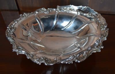 Walker Hall Silver Basket SAI3216 Antique Silver 9