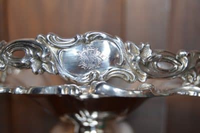 Walker Hall Silver Basket SAI3216 Antique Silver 7