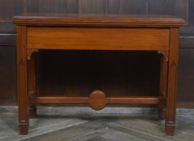 Pine Gothic/ Church Hall Table SAI3244 Antique Furniture 7