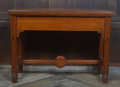 Pine Gothic/ Church Hall Table SAI3244 - Image 5